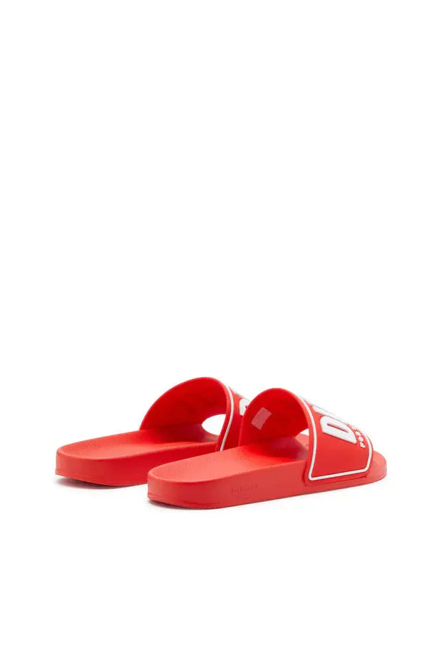 Sa-Mayemi-Rubber slides with embossed logo Diesel