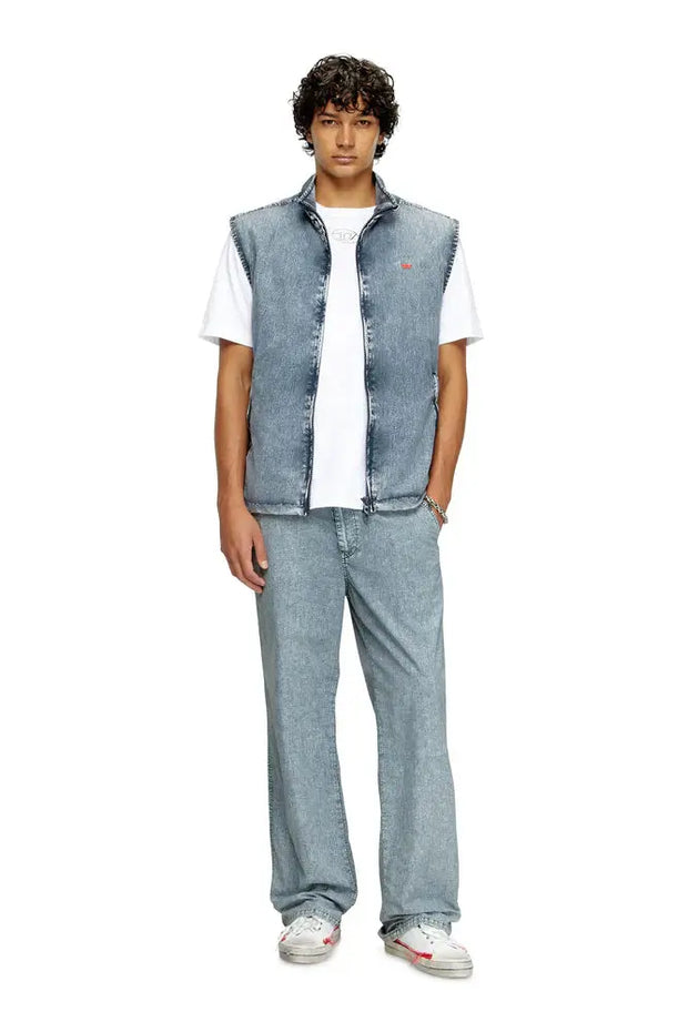 T-shirt with injection moulded logo Diesel