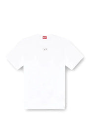 T-shirt with injection moulded logo Diesel
