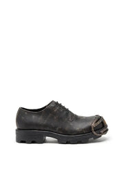 D-Hammer-Derby shoes in treated leather Diesel