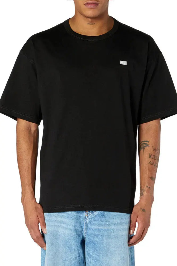 T-shirt with small logo Diesel
