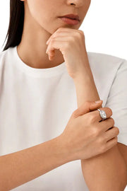 Stainless steel signet ring Diesel