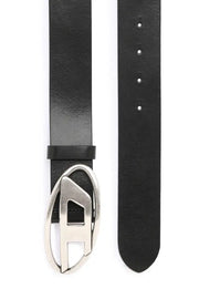 Leather Belt With D Buckle Diesel