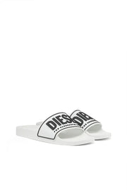 Sa-Mayemi-Rubber slides with embossed logo Diesel
