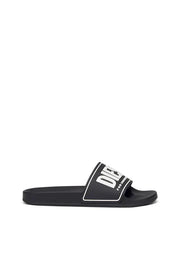 Sa-Mayemi-Rubber slides with embossed logo Diesel