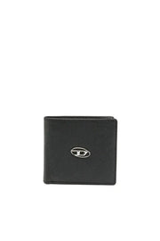 Bi-fold wallet in grainy leather Diesel