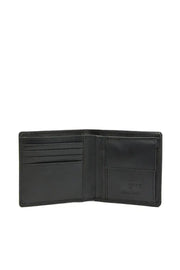 Bi-fold wallet in grainy leather Diesel
