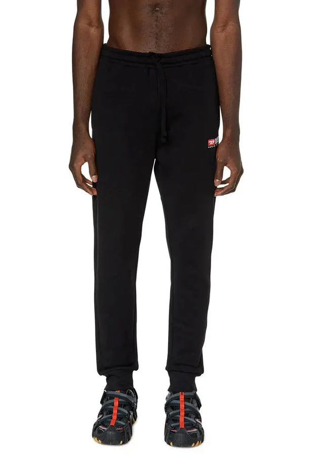 Track pants with embroidered logo Diesel