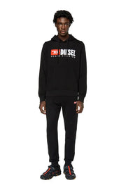 Track pants with embroidered logo Diesel