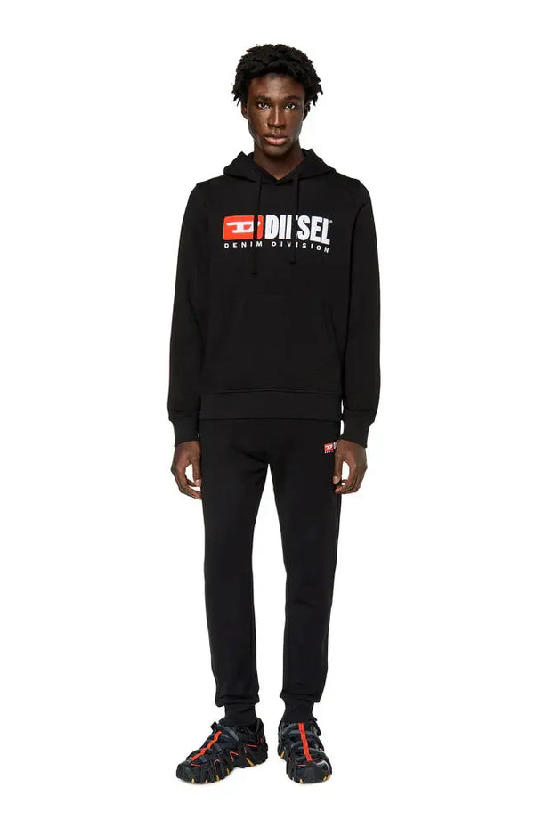 Track pants with embroidered logo Diesel