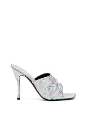 D-Sydney-Mule sandals in shimmering denim Diesel