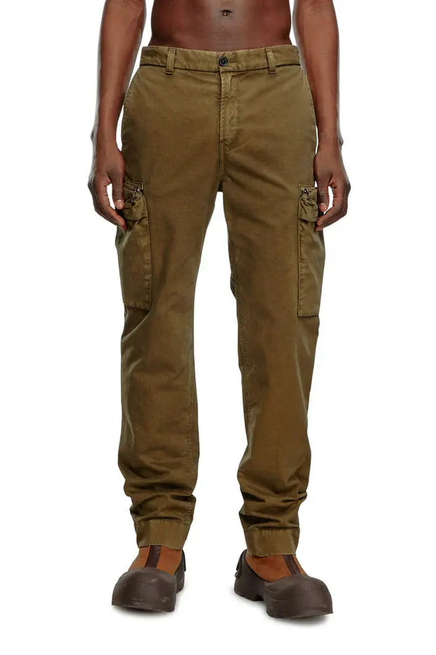 Pants in faded peachskin twill Diesel