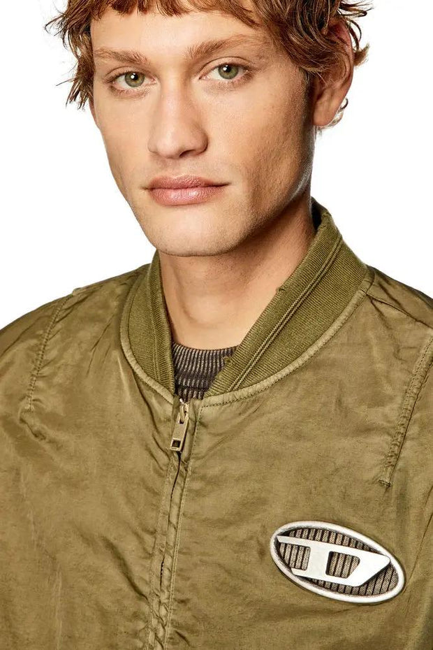DÃ©gradÃ© padded bomber jacket Diesel
