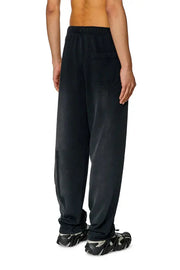 College track pants with LIES patches Diesel