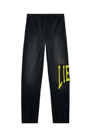 College track pants with LIES patches Diesel