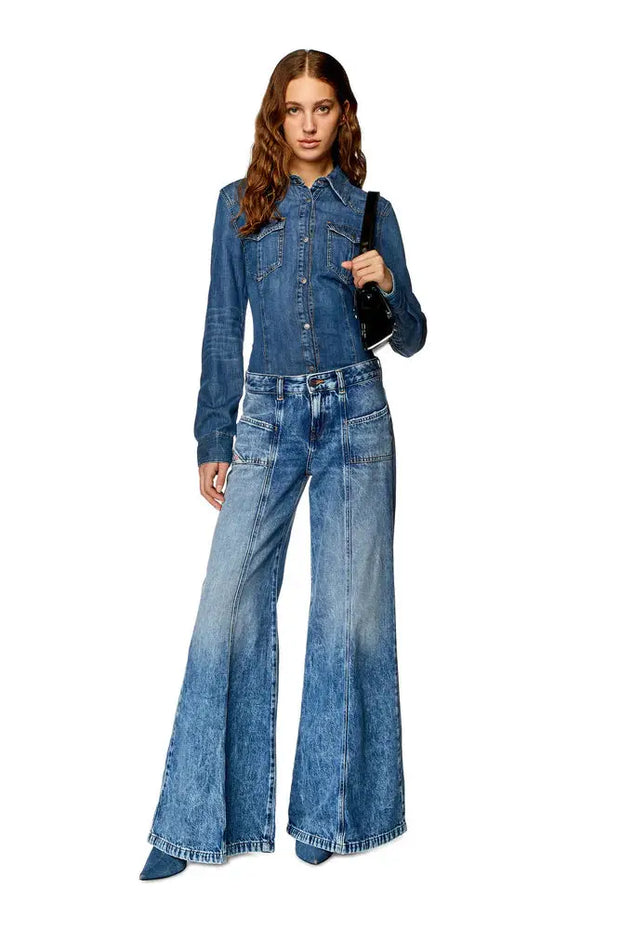 Bootcut and Flare Jeans - D-Akii Diesel