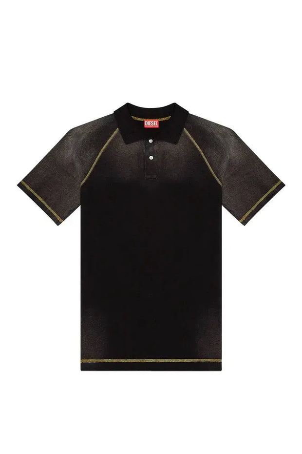 Polo shirt with sun-faded effects Diesel