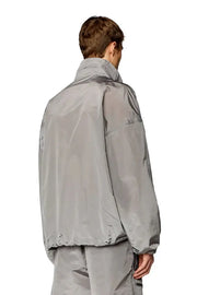 Fluid windbreaker in ciré nylon Diesel