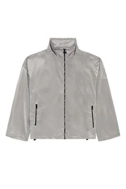 Fluid windbreaker in ciré nylon Diesel