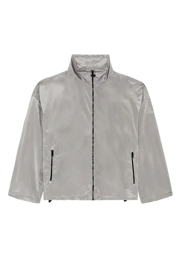 Fluid windbreaker in ciré nylon Diesel