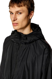 Windbreaker with shiny Oval D print Diesel