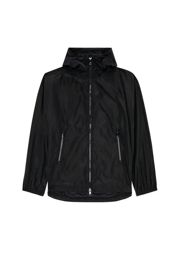 Windbreaker with shiny Oval D print Diesel