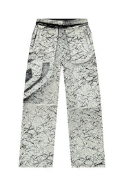 Track pants with cracked coating Diesel
