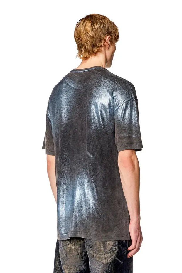 Faded metallic T-shirt Diesel