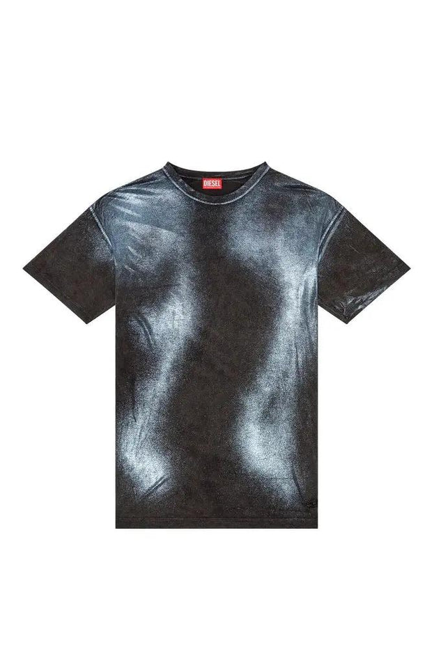 Faded metallic T-shirt Diesel