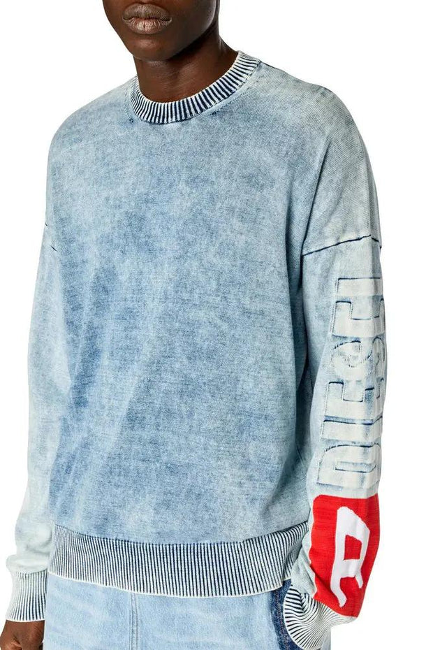 Jumper in indigo cotton Diesel