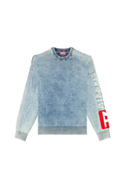 Jumper in indigo cotton Diesel