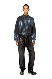 Faded metallic sweatshirt Diesel