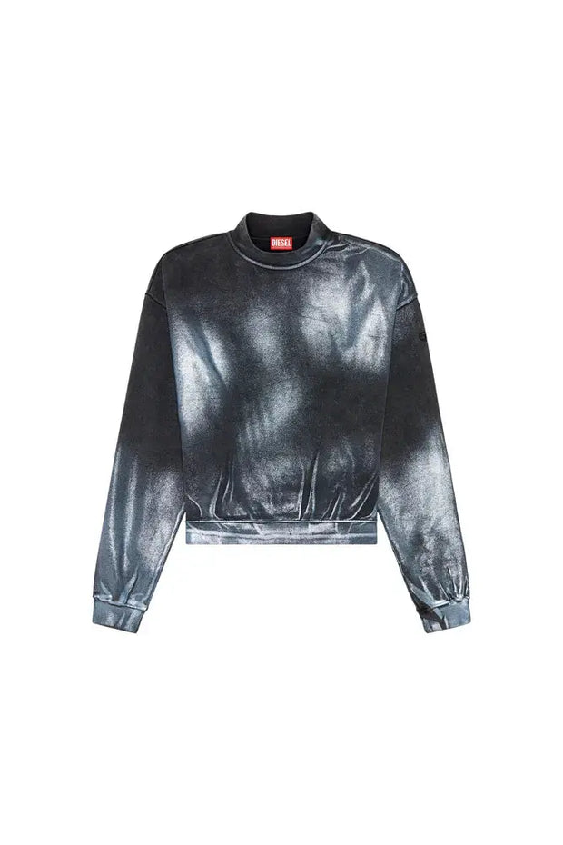 Faded metallic sweatshirt Diesel