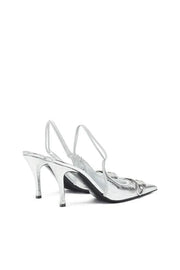 D-Venus Sb - Patent snake-effect slingback pumps Diesel