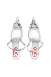 D-Venus Sb - Patent snake-effect slingback pumps Diesel