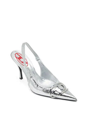 D-Venus Sb - Patent snake-effect slingback pumps Diesel
