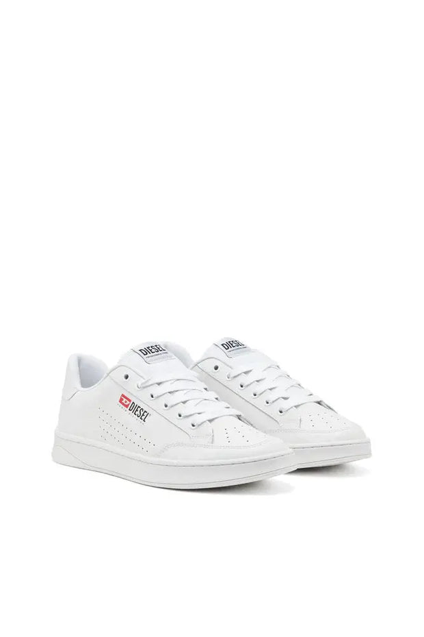 S-Athene-Low-top sneakers in leather and nylon Diesel
