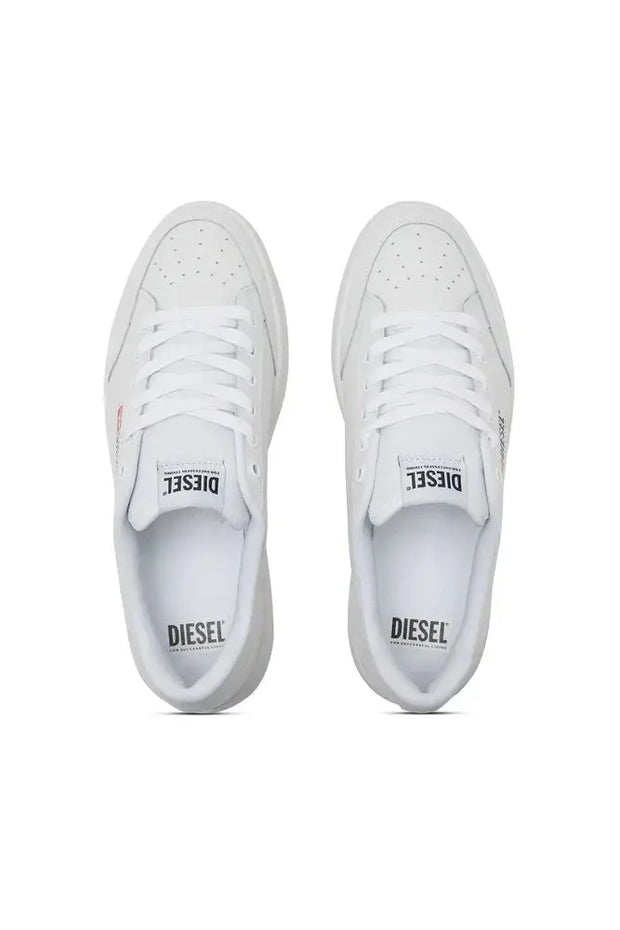 S-Athene-Low-top sneakers in leather and nylon Diesel