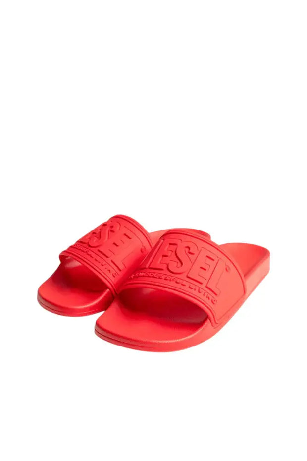 Sa-Mayemi-Pool slides with 3D logo Diesel
