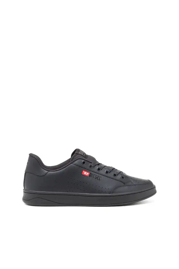 S-Athene-Low-top sneakers in leather and nylon Diesel