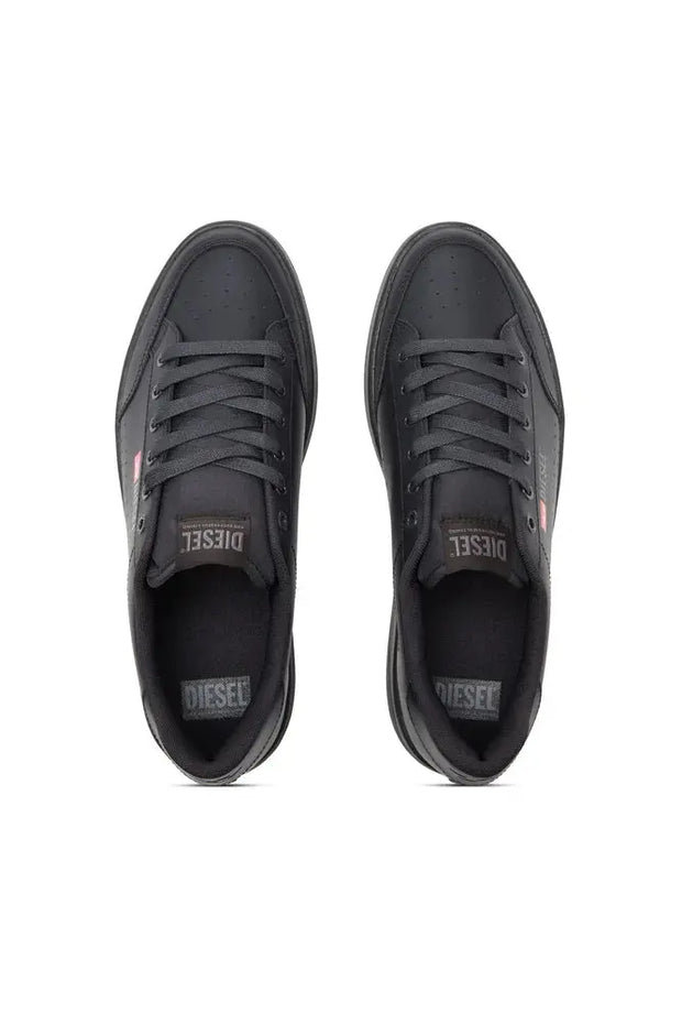 S-Athene-Low-top sneakers in leather and nylon Diesel