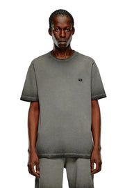 Waffle T-shirt with embroidered logo Diesel