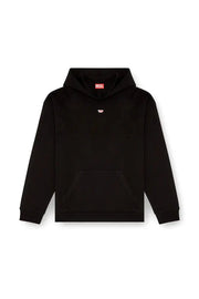 Hoodie with D logo patch Diesel