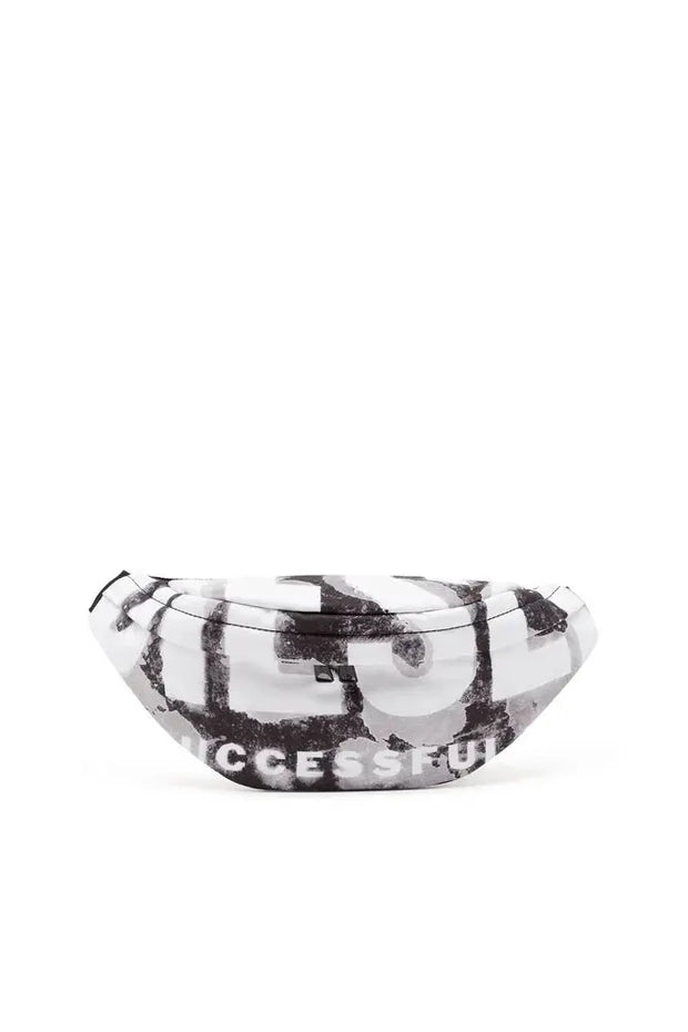 Rave Beltbag X - Belt bag in logo-printed fabric Diesel