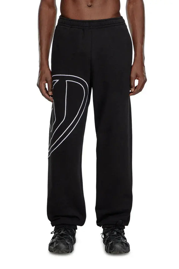 Track Pants With Mega Oval D Diesel