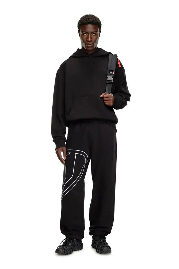 Track Pants With Mega Oval D Diesel