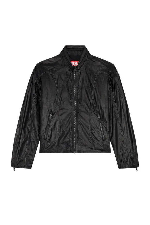 Nylon jacket with contrast detailing Diesel